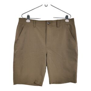 Men's Gerry Taupe/Brown Shorts Hiking Pockets Outdoors  Lightweight Casual Sz 34